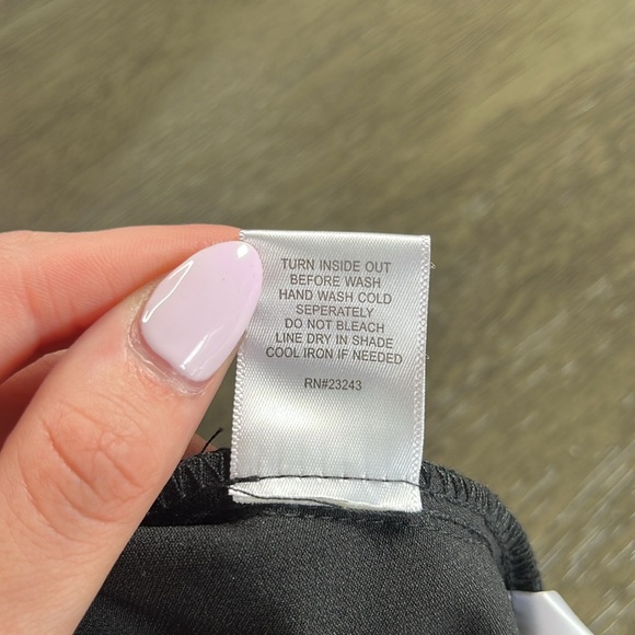 Gabrielle Union Black Faux Leather Corset Belted Jumpsuit M | boss babe cocktail - Picture 9 of 10